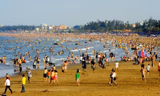 Một góc phố biển Cửa Lò
