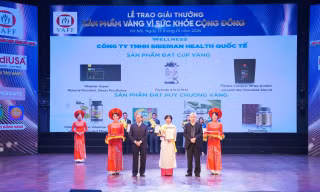 Công ty Siberian Health Quốc tế lần thứ 10 nhận giải thưởng Sản Phẩm Vàng Vì Sức Khỏe Cộng Đồng