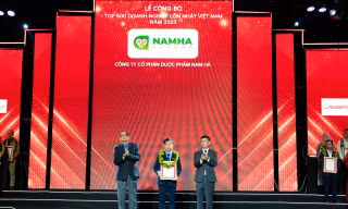 Dược Nam Hà xuất sắc lọt Top 500 doanh nghiệp lớn nhất Việt Nam