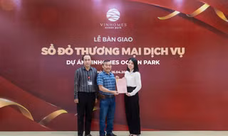 Luật sư: Shop thương mại dịch vụ Vinhomes được cấp sổ đỏ là tín hiệu tích cực