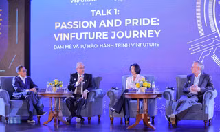Giám khảo VinFuture chia sẻ với truyền thông quốc tế về AI thúc đẩy chuyển đổi số giáo dục