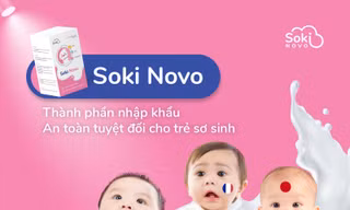 Khám phá sức mạnh giảm nhanh nôn trớ chỉ sau 5 ngày của TPBVSK Soki Novo