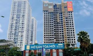 Dự án Rose Town sắp cất nóc tòa DV01 vượt tiến độ