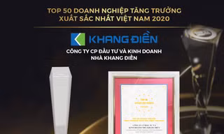 Trao giải Top 50 DN tăng trưởng xuất sắc, Top 10 chủ đầu tư bất động sản uy tín Việt Nam 