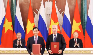 Tổng thống Putin và Tổng Bí thư Tô Lâm chứng kiến hợp tác giữa VNVC và Quỹ Đầu tư Trực tiếp Nga về vaccine công nghệ mới