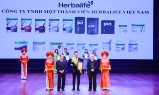 Herbalife Việt Nam đạt giải thưởng 'Sản phẩm vàng vì sức khỏe cộng đồng' lần thứ 10 liên tiếp