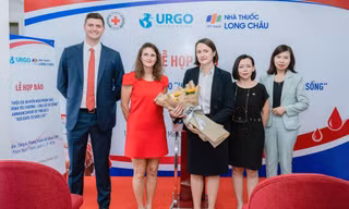 FPT Long Châu và Quỹ Urgo Foundation cùng hợp lực trong công tác bổ sung nguồn máu nhân đạo