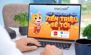 VietCredit thưởng đến hàng triệu khi khách hàng giới thiệu bạn mới