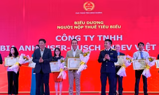 AB InBev Việt Nam được biểu dương Người Nộp Thuế Tiêu Biểu 2020-2022 