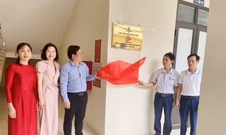 BSR tổ chức khánh thành Trường Mầm non xã Việt Hòa