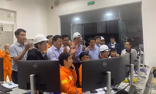 Đóng điện Trạm biến áp 220kV Khu kinh tế Nghi Sơn và đường dây đấu nối
