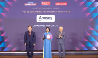 Amway Việt Nam là doanh nghiệp FDI xuất sắc về dinh dưỡng và chăm sóc sức khỏe chủ động