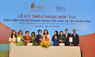 Tập đoàn BRG ký thoả thuận hợp tác với hiệp hội nữ doanh nhân Việt Nam