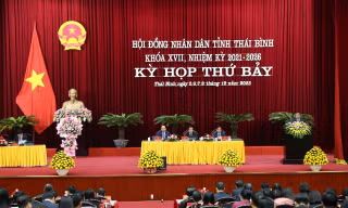 Chủ tịch UBND tỉnh và Chủ tịch HĐND tỉnh Thái Bình có 100% số phiếu tín nhiệm cao