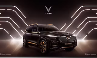 VinFast President nổi bật với kiểu dáng mạnh mẽ và sang trọng