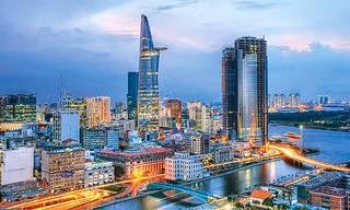 TP.HCM và 7 tỉnh thành sẽ trở thành bát giác kim cương - Ảnh: Tạp chí kiến trúc