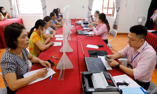 Tín dụng chính sách xã hội trơn tru, bon bon sau sáp nhập