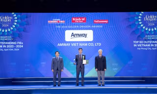 Amway Việt Nam vinh dự là doanh nghiệp FDI phát triển nền kinh tế xanh bền vững