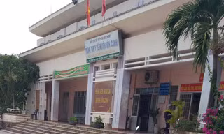 Trung tâm Y tế huyện Vân Canh. Ảnh: A.H