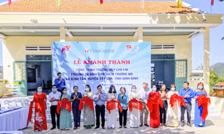 Khánh thành công trình “trường đẹp cho em".