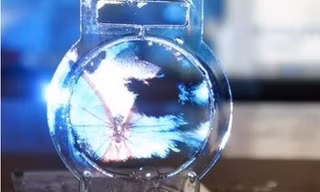 Màn hình 3D làm từ 'bong bóng xà phòng'