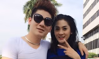 Lâm Chi Khanh tình tứ bên bạn trai