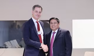 Thủ tướng Phạm Minh Chính gặp lãnh đạo Ukraine, Hàn Quốc, Bỉ tại Davos