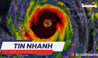 TIN NHANH: Siêu bão Kong-Rey gây lo ngại với mắt bão 'khổng lồ'; Nga phạt Google 20 triệu tỉ tỉ tỉ USD