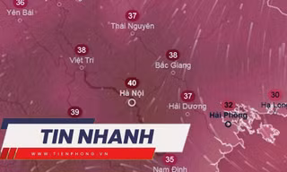 TIN NHANH: Dự báo Hà Nội sắp nóng 40 độ C; Thành phố bị sét đánh 6.000 lần một đêm