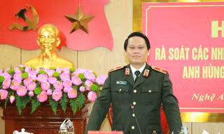 Giám đốc Công an tỉnh Nghệ An được thăng cấp hàm Thiếu tướng, nhận trọng trách mới 