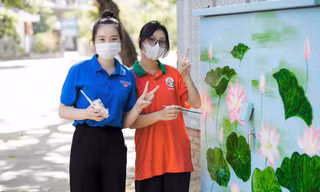Bạn trẻ 'khoác áo mới’ cho tủ điện 