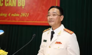 Công bố quyết định của Bộ trưởng Công an về công tác cán bộ
