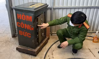 Bẻ gãy camera giám sát, trộm tiền công đức tại khu di tích Truông Bồn