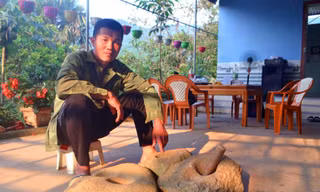Phát hiện nhiều cối, chày đá nghi cổ vật thời tiền sử