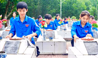 Tuổi trẻ Nghệ An nối dài mạch nguồn tri ân