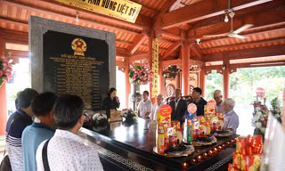 Về nơi 13 thanh niên xung phong anh dũng hy sinh để con đường được thông suốt