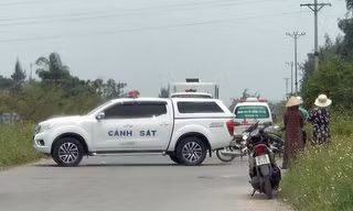 Cơ quan chức năng phong toả hiện trường