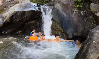 Thác Liếp, nơi xảy ra vụ đuối nước thương tâm