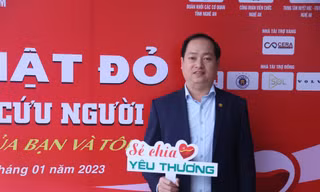 Cán bộ mặt trận ở Nghệ An 43 lần hiến máu cứu người