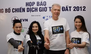 Tùng Dương, Thanh Lam làm đại sứ Giờ Trái đất 2012