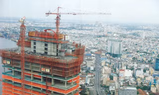 Thị trường BĐS - tắc không chỉ do siết tín dụng. Ảnh: Đại Dương