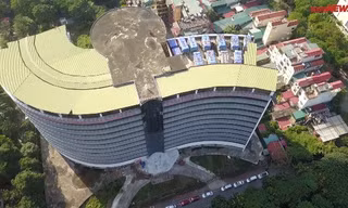 Bệnh viện quốc tế hơn 1000 tỷ đồng bỏ hoang giữa khu đất vàng