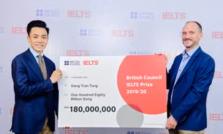 Thí sinh đầu tiên của Việt Nam đạt IELTS 9.0 giành học bổng của Hội đồng Anh