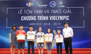 Hơn 2000 học sinh đoạt giải tại cuộc thi Violympic 2018 - 2019