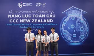 25 học sinh Việt Nam được New Zealand trao chứng chỉ năng lực toàn cầu