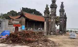 Thanh tra vào cuộc vụ tu sửa cấp thiết di tích quốc gia đặc biệt đình Chèm