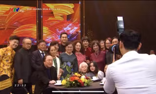 Nghệ sỹ Thái Thị Liên, con trai NSND Đặng Thái Sơn và nhiều học trò là nghệ sỹ lớn hội ngộ 'Quê hương mùa đoàn tụ'