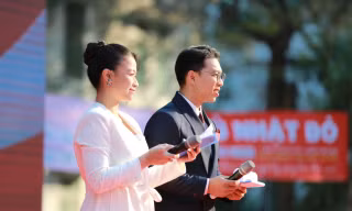 MC Vũ Trang, Bảo Nhật và những cảm xúc không thể quên ở Chủ Nhật Đỏ lần thứ 17