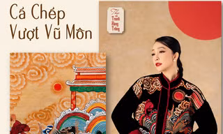 Tiệm Thơ và hành trình gìn giữ tranh Hàng Trống trên trang phục thêu tay 