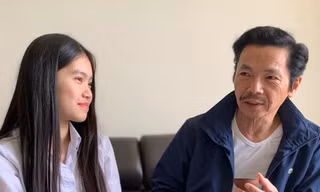 NSND Trung Anh và cô con gái rượu